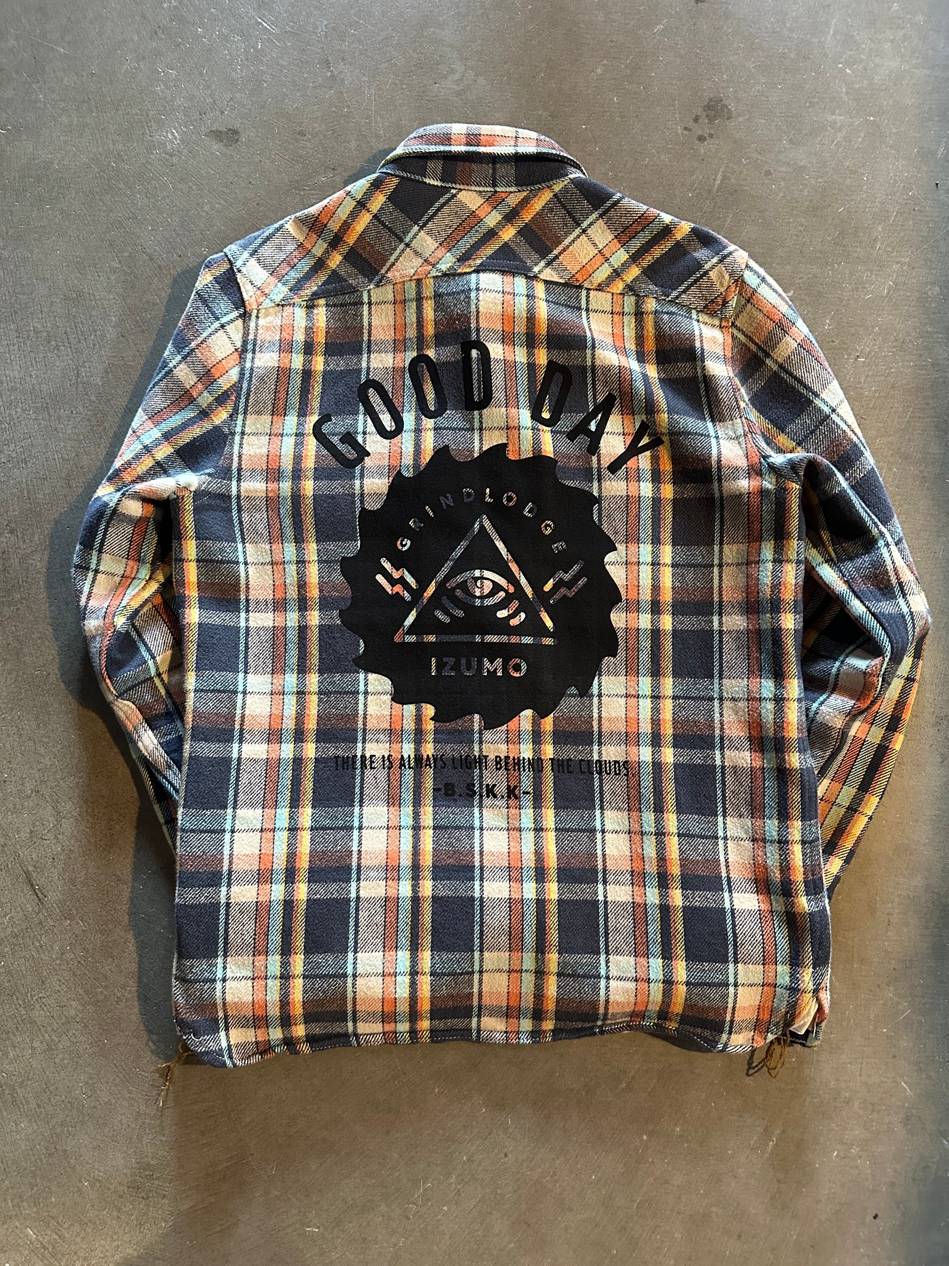 old clothes GOOD DAY CHECK L/S SHIRT