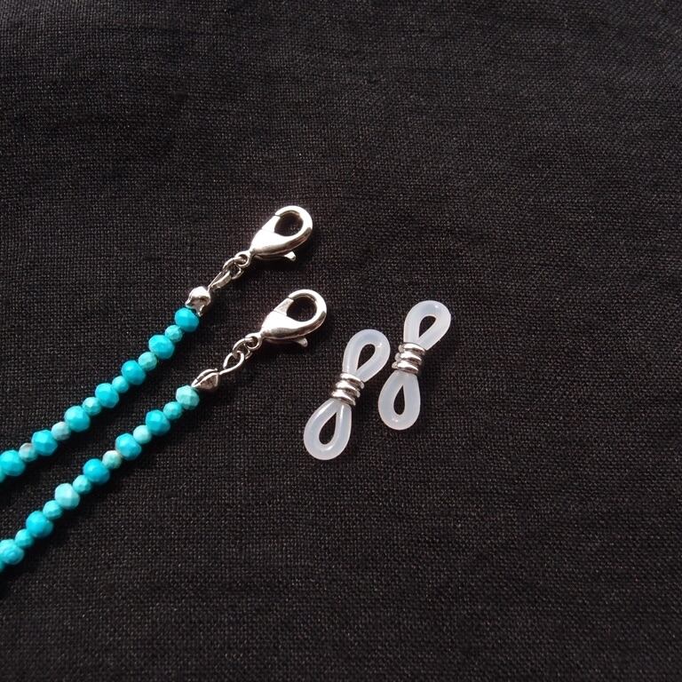 keico ネックレス　グラスコード ADAM PATEK ネックレス mko11083- 3way beads Cord グラスコード