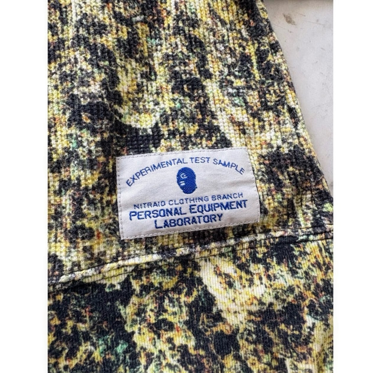 nitraid real weed camouflage thermal cut-and-sewn | protocol