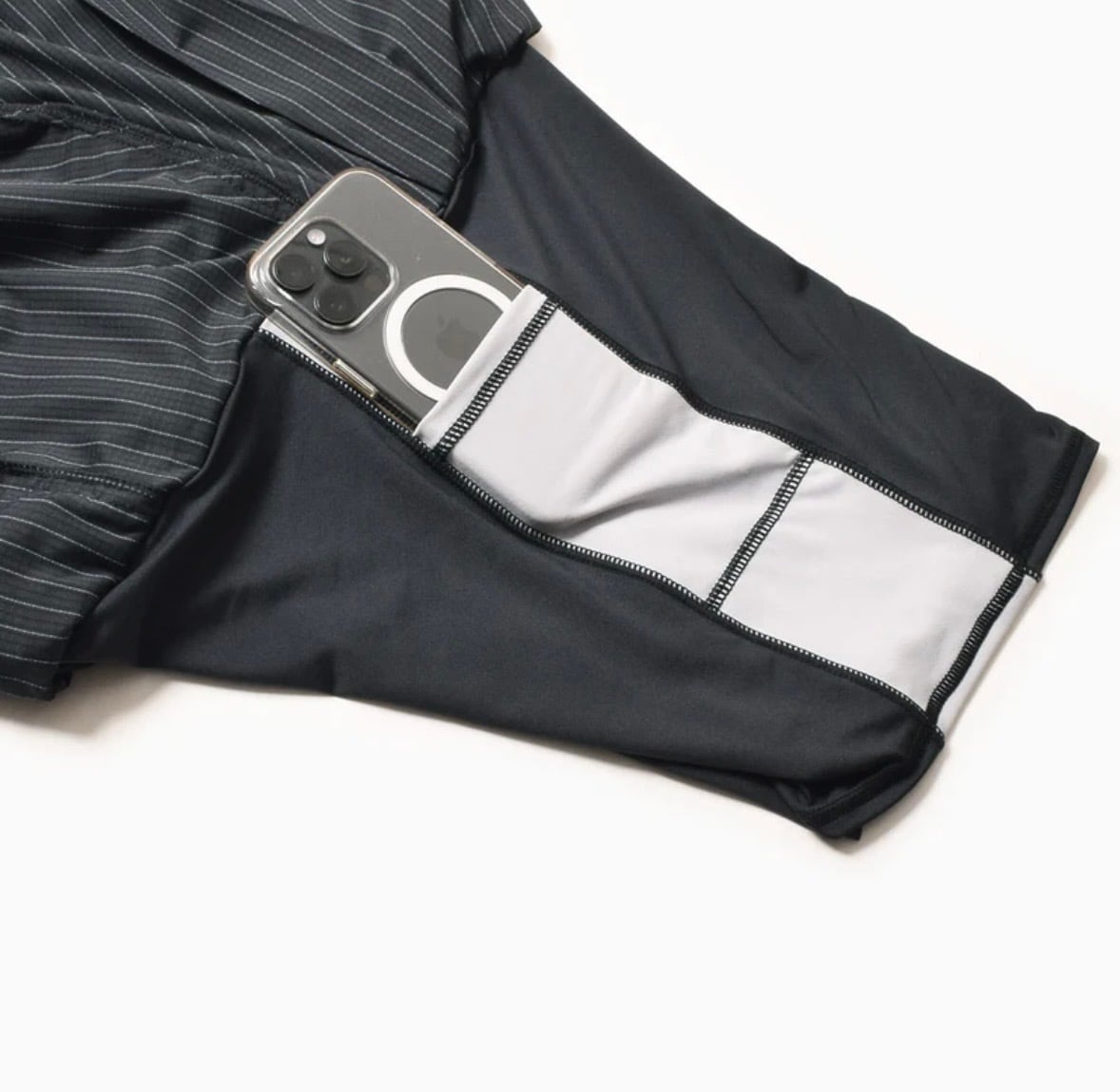 MMA(MOUNTAIN MARTIAL ATRTS) MMA Front Pleats Run Skirt (Black