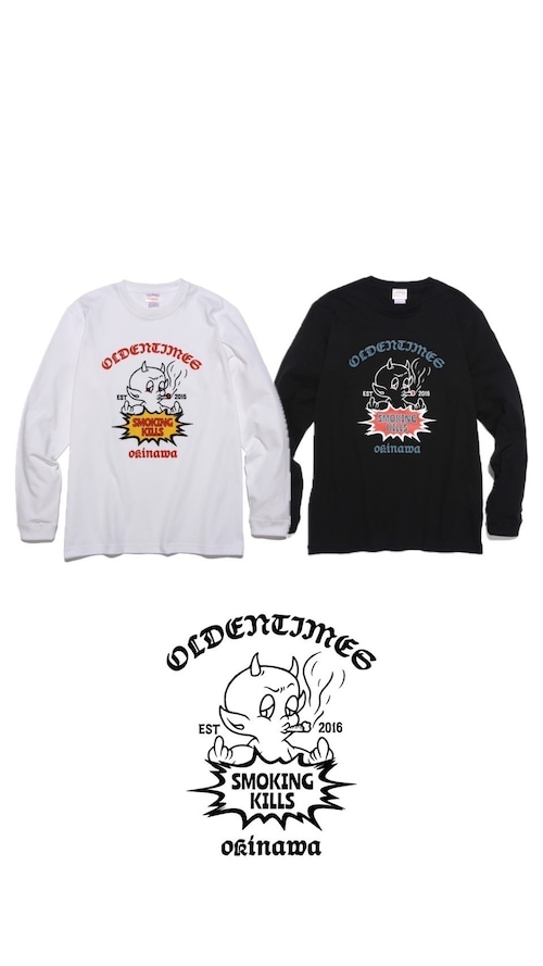 【新作/2色展開】SMOKING KILLS HEAVEY WEIGHT L/S TEE