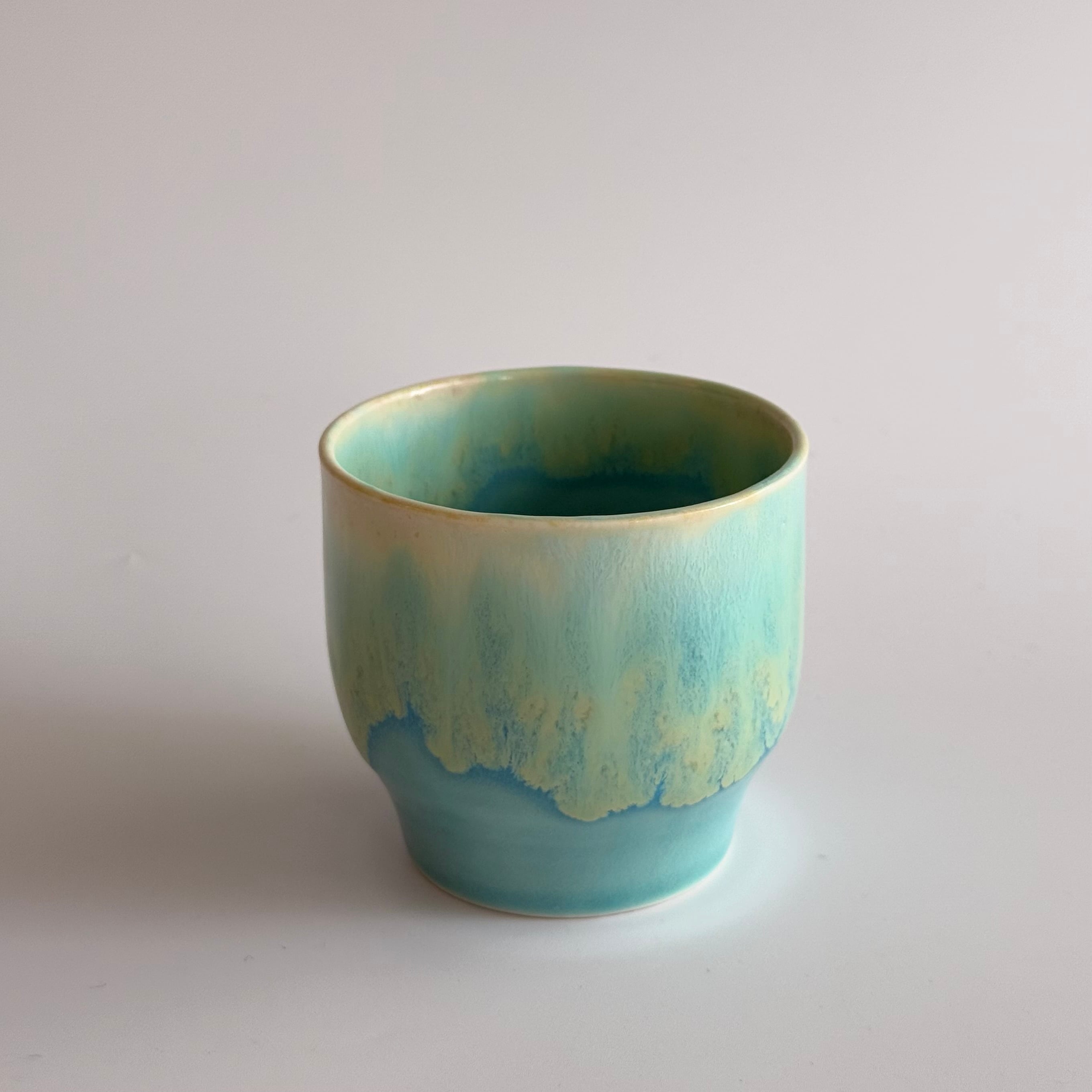 NAOKO HATA CERAMICS Melt free cup -湖 | Lotus roots(ロータスルーツ