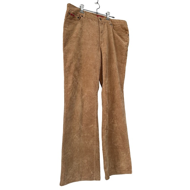 CHAPS ” corduroy flare pants charme