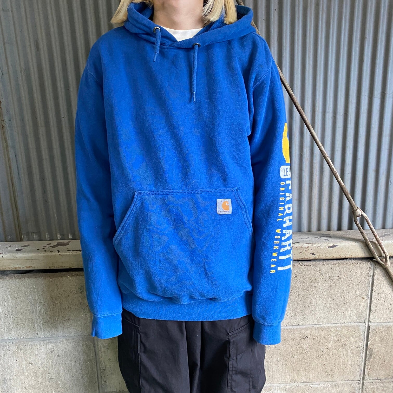 Carhartt カーハート ORIGINAL FIT スウェットパーカー メンズS 古着 