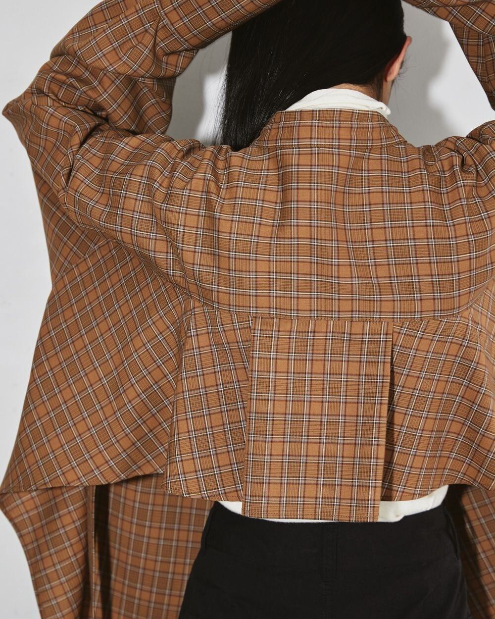 Backflare Check Shirts | clairmontschool.com