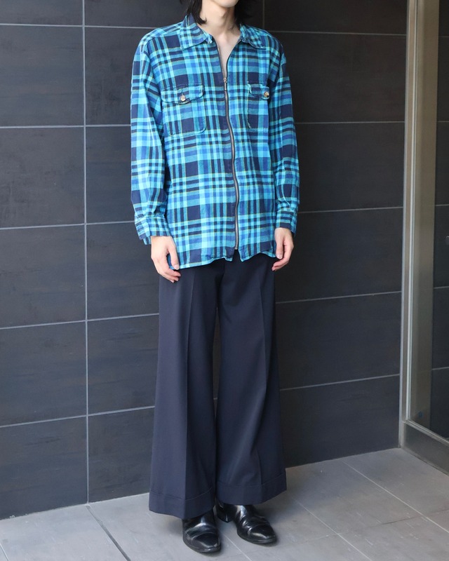 9/10th length center crease double slacks