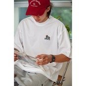 シティボーイ ストリート カピバラ刺繍 Tシャツ T1699