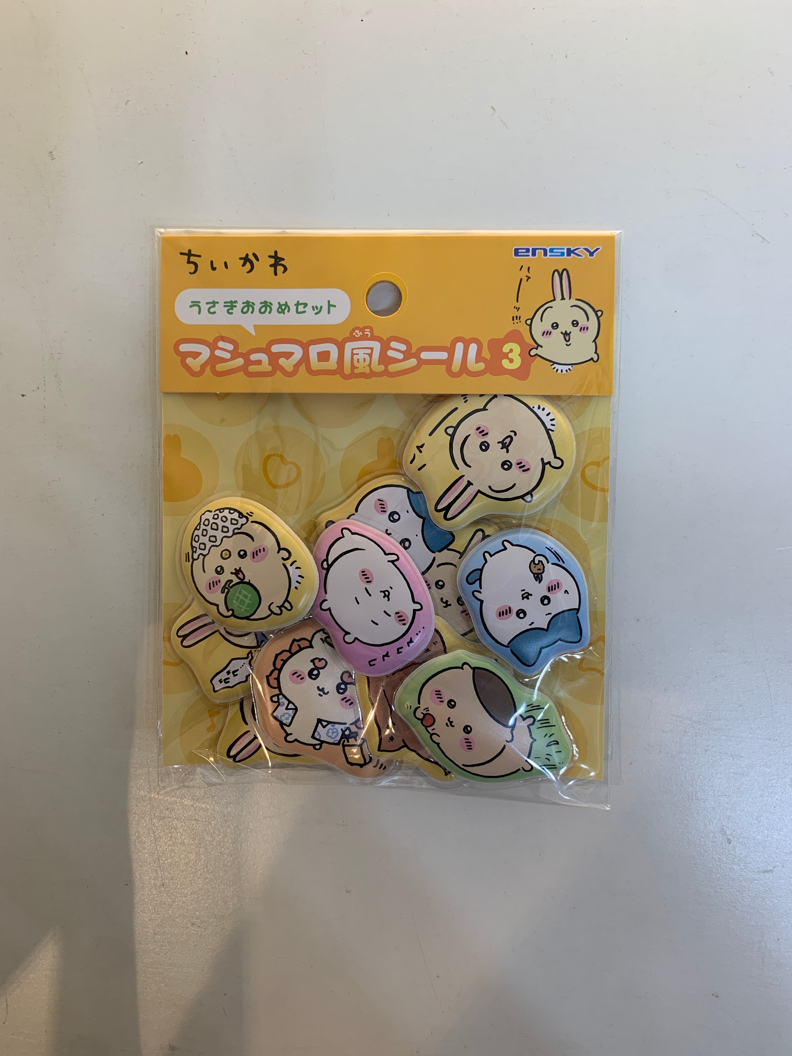 新作】Chiikawa Marshmallow-style Stickersちいかわ ハチワレ うさぎ