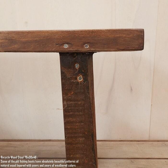 アンティーク 古家具◾️木製無垢材 スクエア型 スツール サイドテーブル 飾り台 スツール 30cm 古材 リサイクルウッド 椅子 飾り台 花台 イス 木