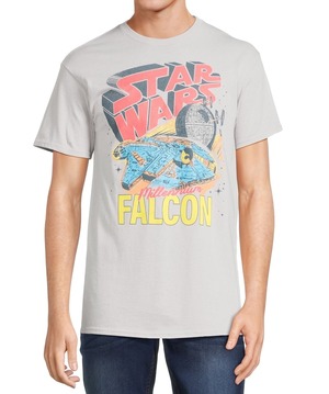 スター・ウォーズ Tシャツ ミレニアム・ファルコン グラフィックプリント