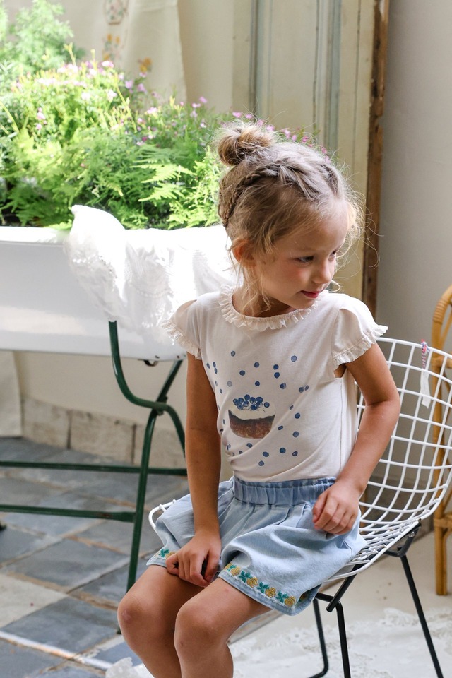 [予約][送料無料]≪Puella FLO≫Blueberry T-shirt 24