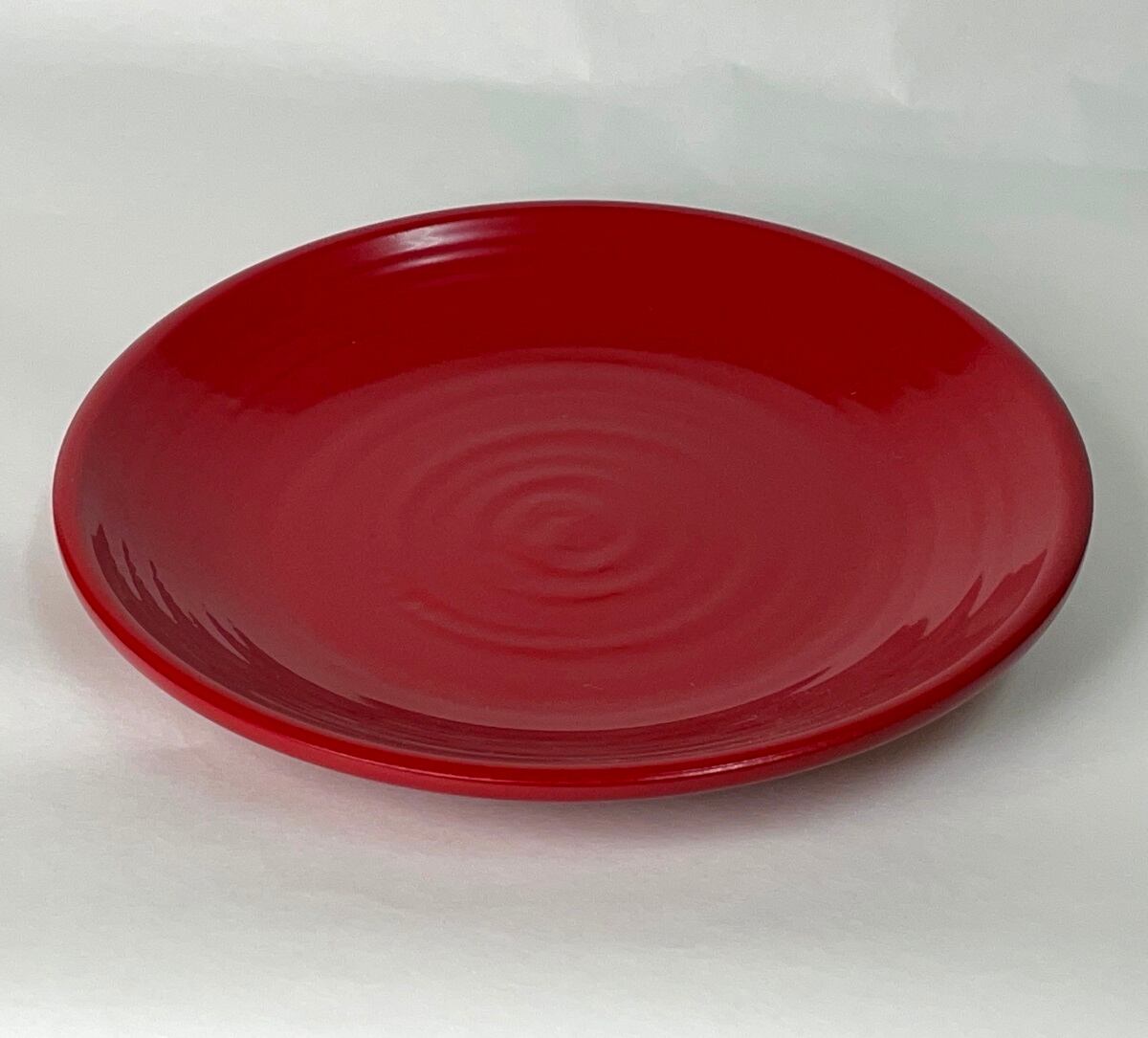 5.0寸乱挽木皿 朱塗 | Shippohdo Online Shop