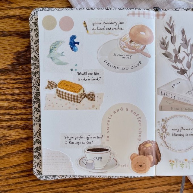 『ほんの少し優しい気持ちになれる言葉を集めました』フレークシール