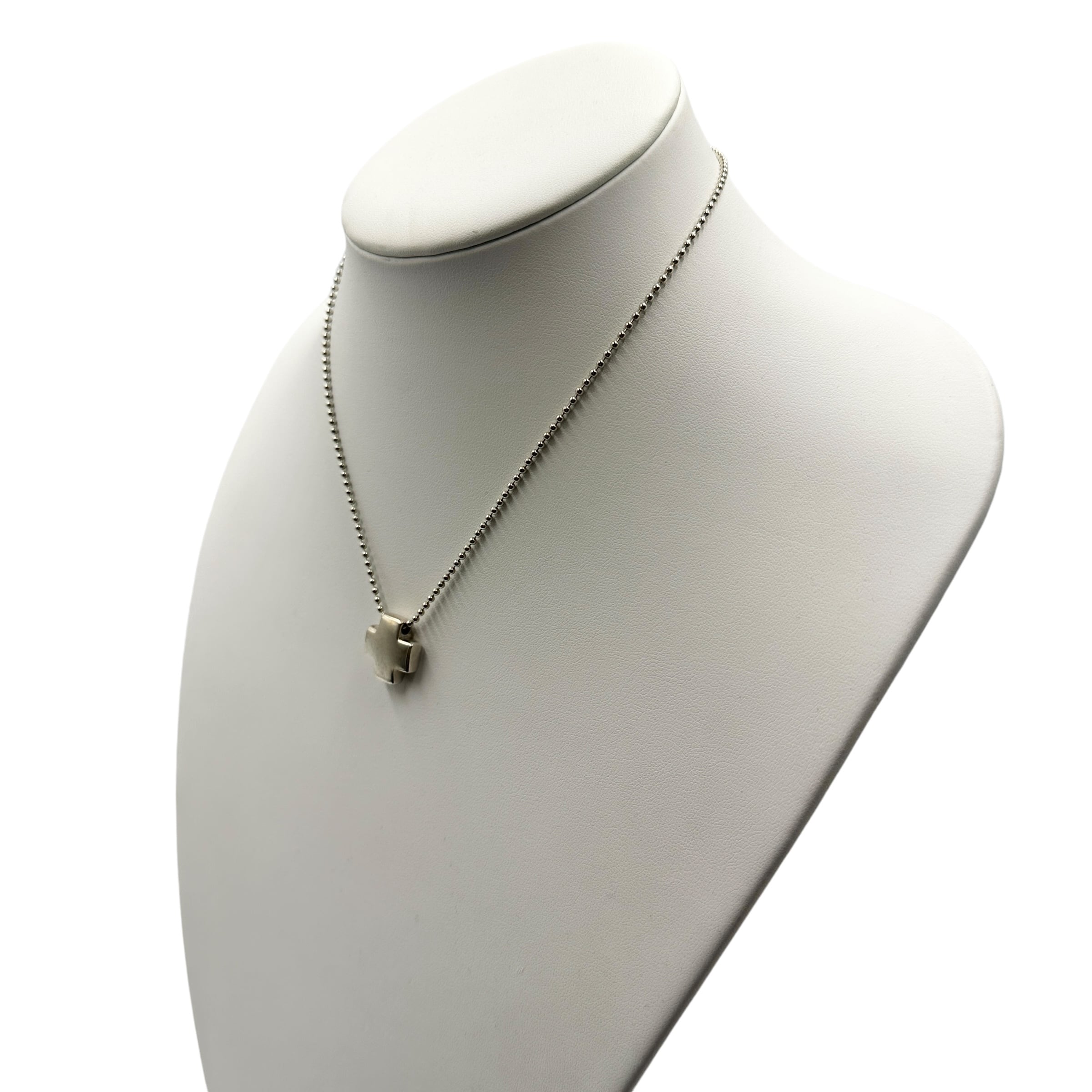 TIFFANY & Co. ティファニー ローマンクロス ネックレス 16762