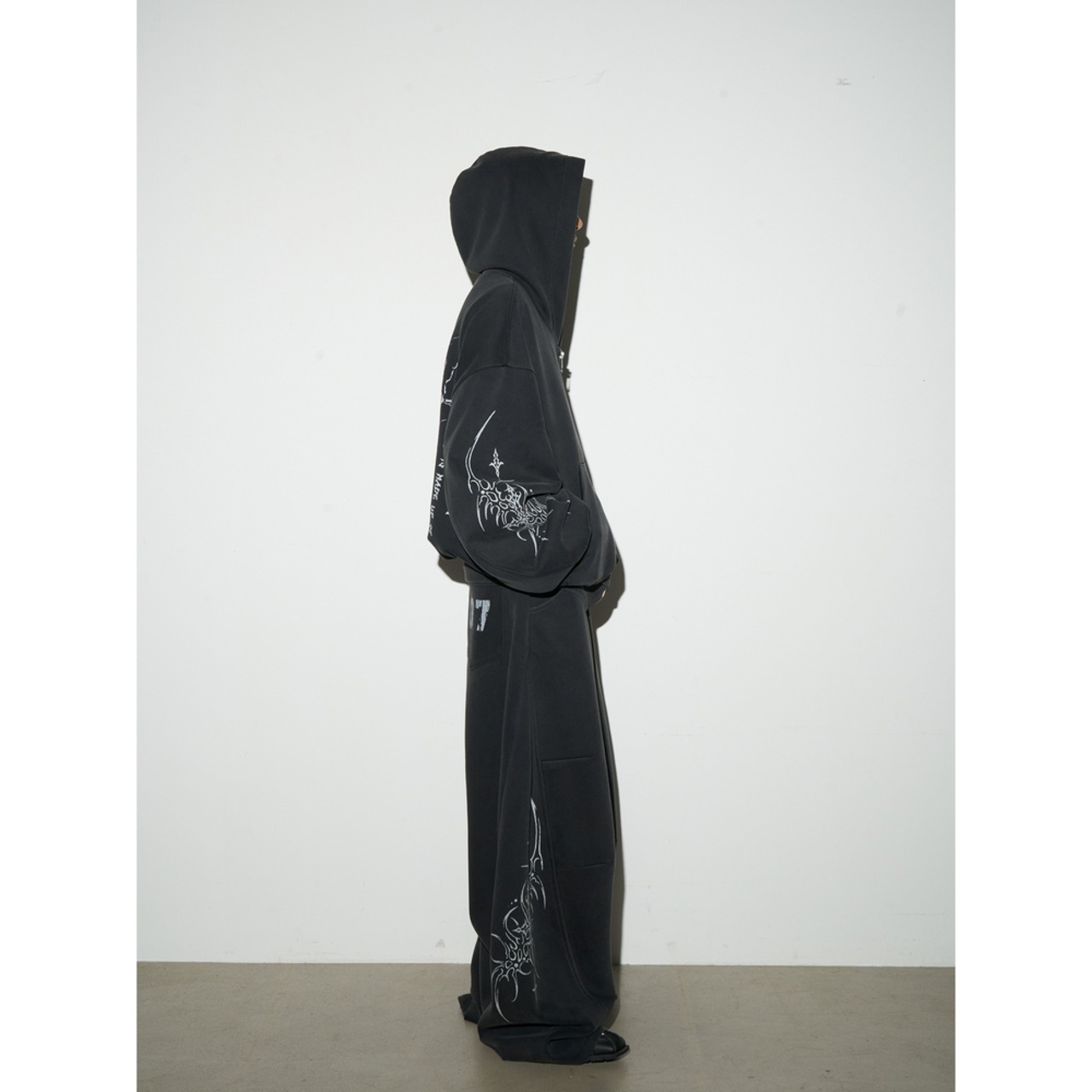 VINTAGE ウォッシュ加工 手描きセットアップ パンツ P330