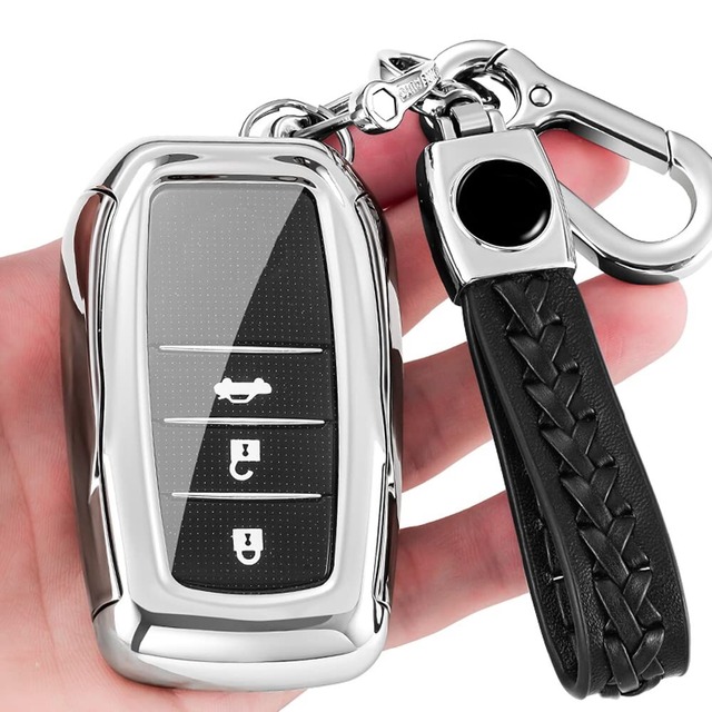 [YFFSFDC] キーケース TPU 素材 トヨタ 車 新型ノア アクセサリーTOYOTA 新型 ヴォクシー トヨタ自動車用キーホルダー ノア 90 系 ヤリス クロス ミライ VOXY NOA