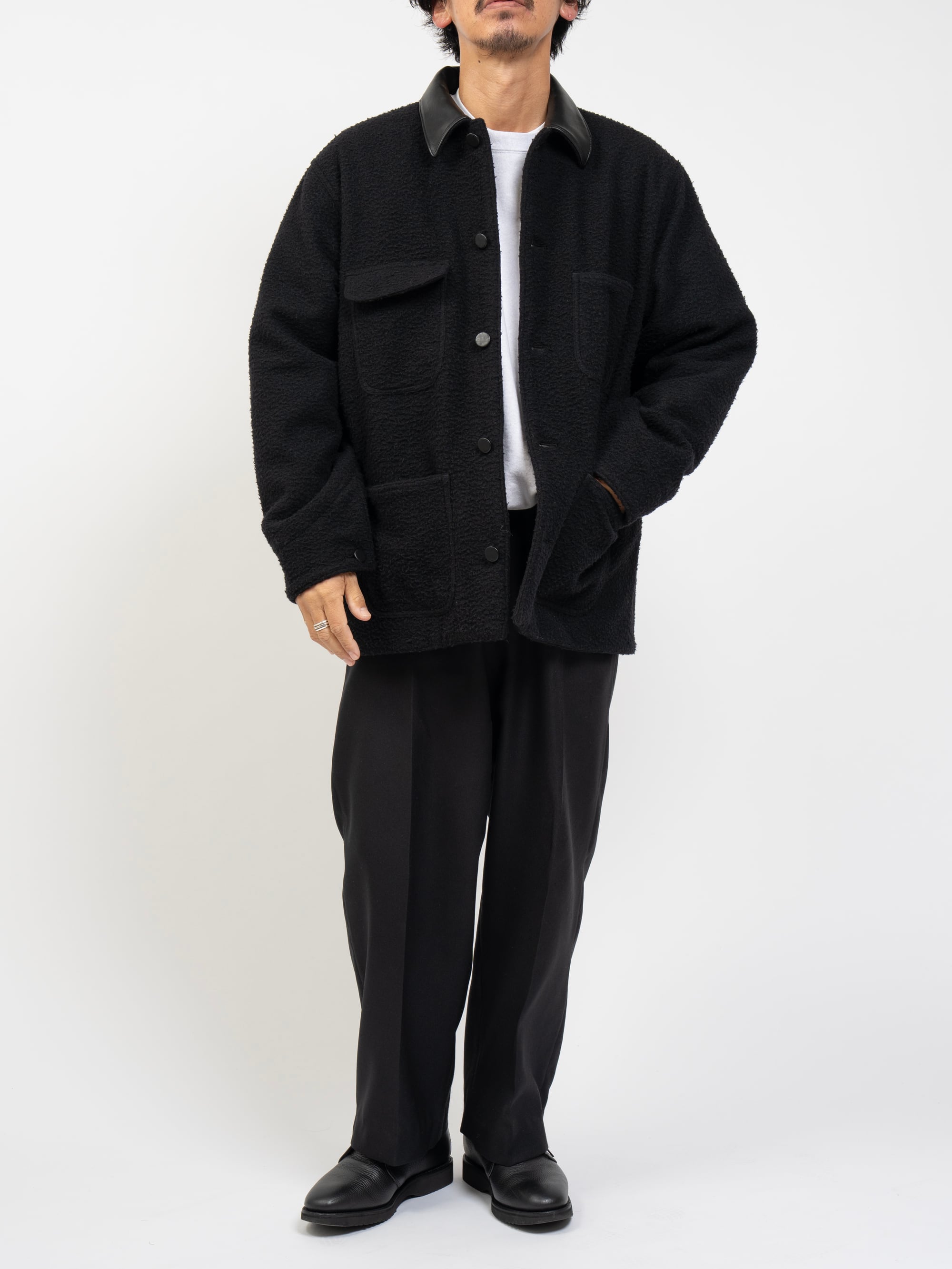 ジャケット・アウター OVY Casentino Over Half Coat Casentino Over Half Coat (black) | OVY