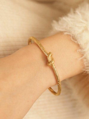316L hawaiian knot bangle #b12