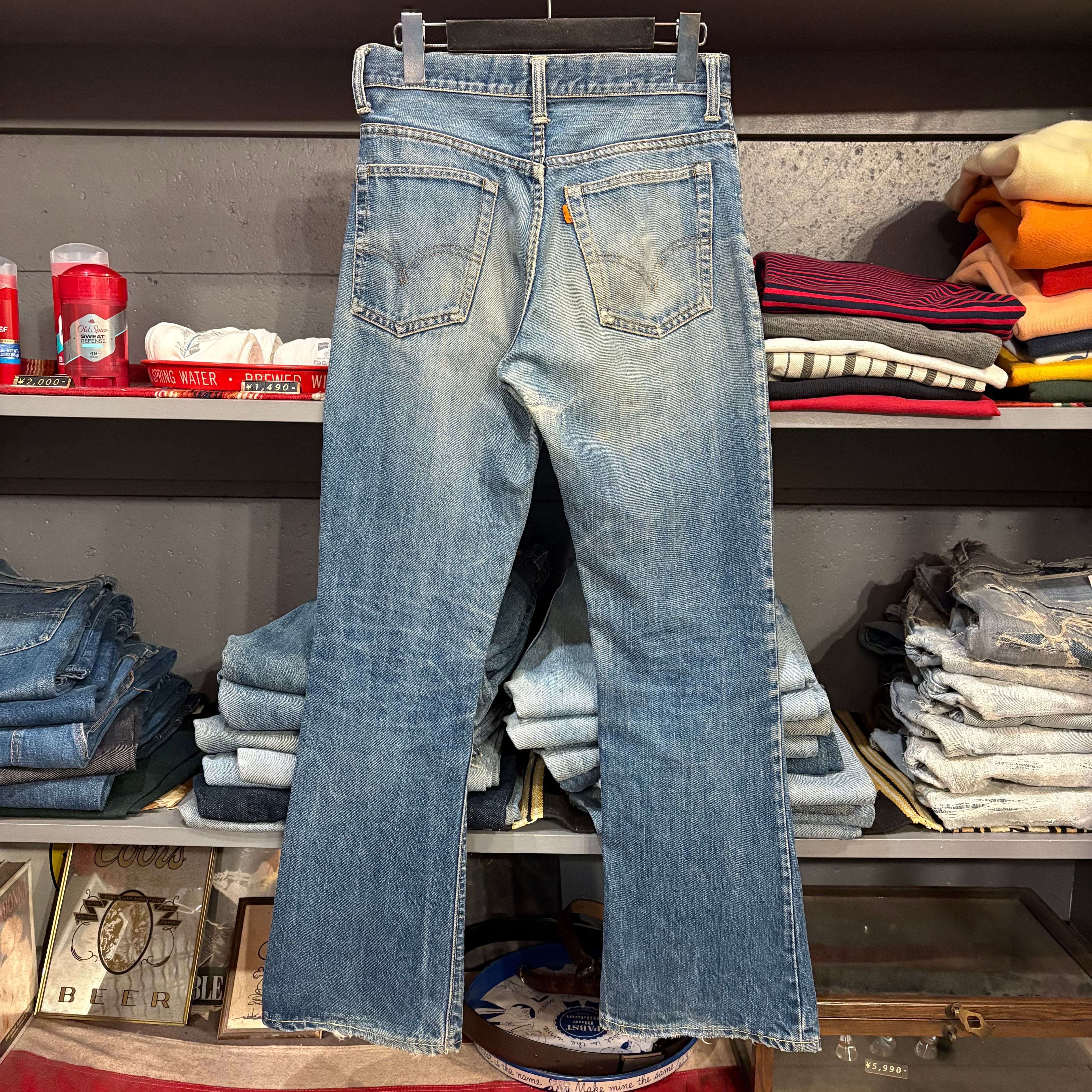 70s Levis 646 Flare Denim Pants 