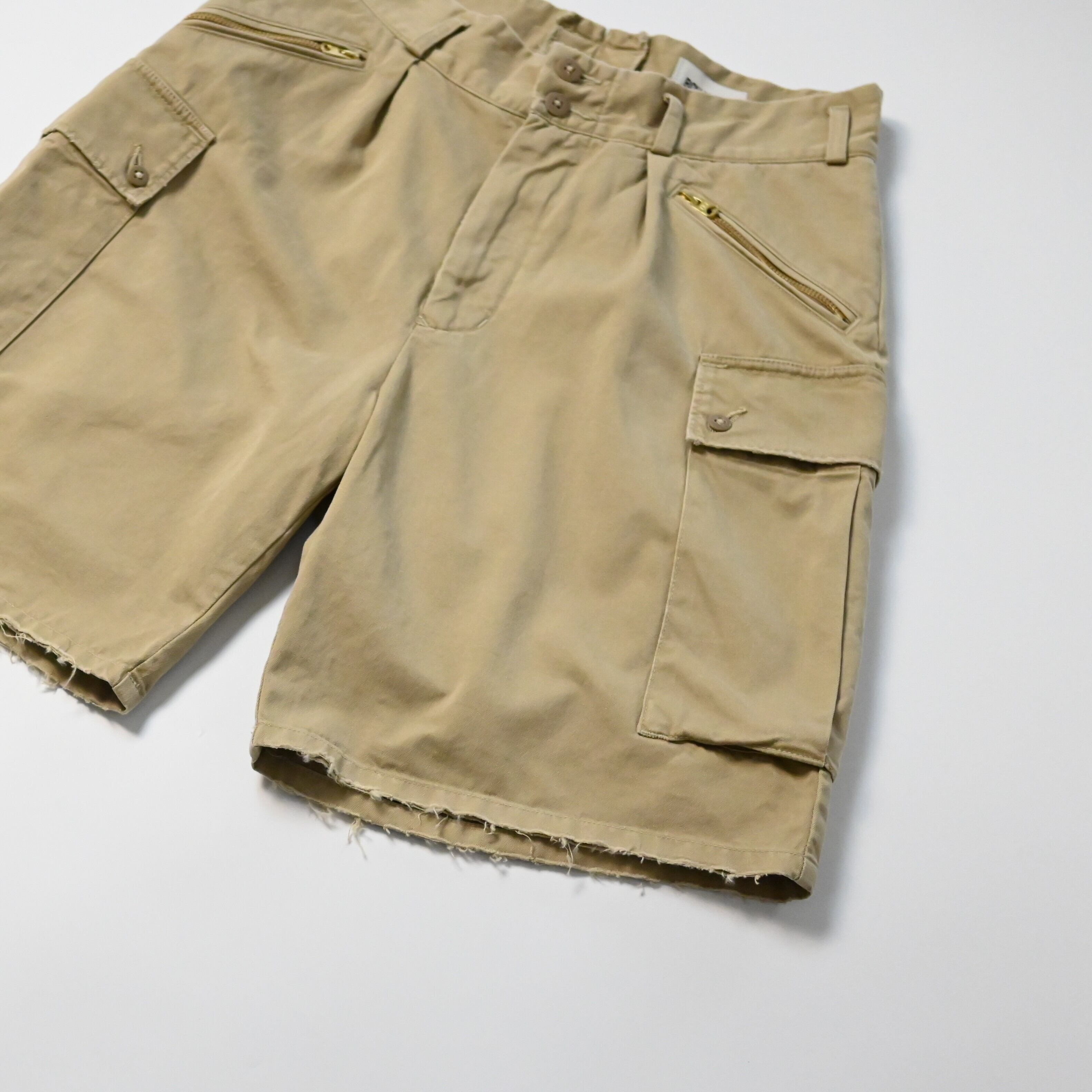 BOWWOW / US ARMY MOUNTAIN TROOPER SHORTS AGED | GANKO
