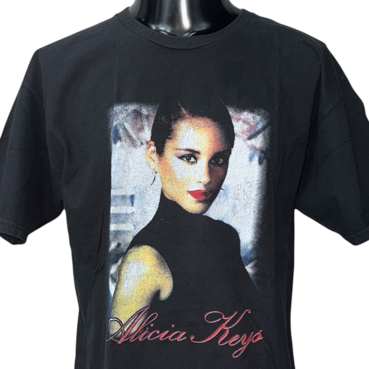 【ALICIA KEYS】アリシア・キーズ "SET THE WORLD ON FIRE TOUR 2013" Tシャツ