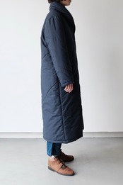 Navy padded ski coat
