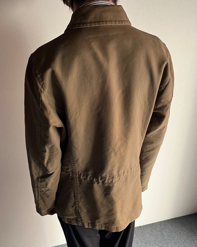 【ato】cotton moleskin double riders jacket