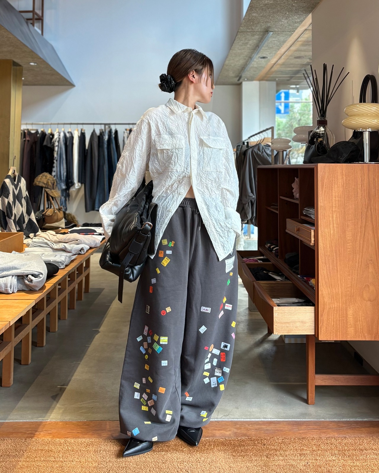 【26AW | WOMEN】BELPER  ベルパー / シャツ / ROUNDED WRINKLE SHIRT 2514-1126C - 4