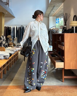 【26AW | WOMEN】BELPER  ベルパー / シャツ / ROUNDED WRINKLE SHIRT 2514-1126C