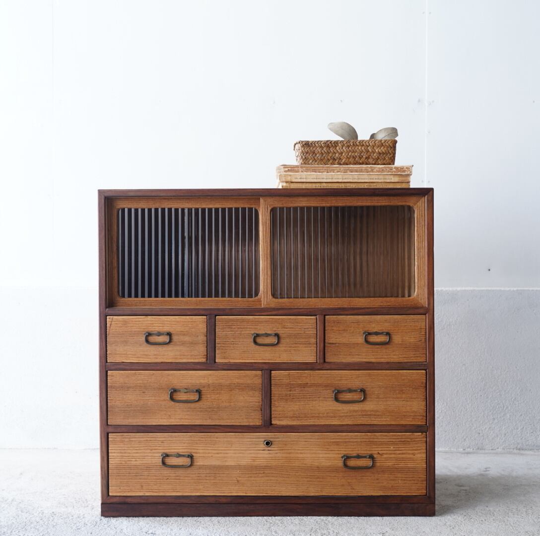 モールガラス戸棚