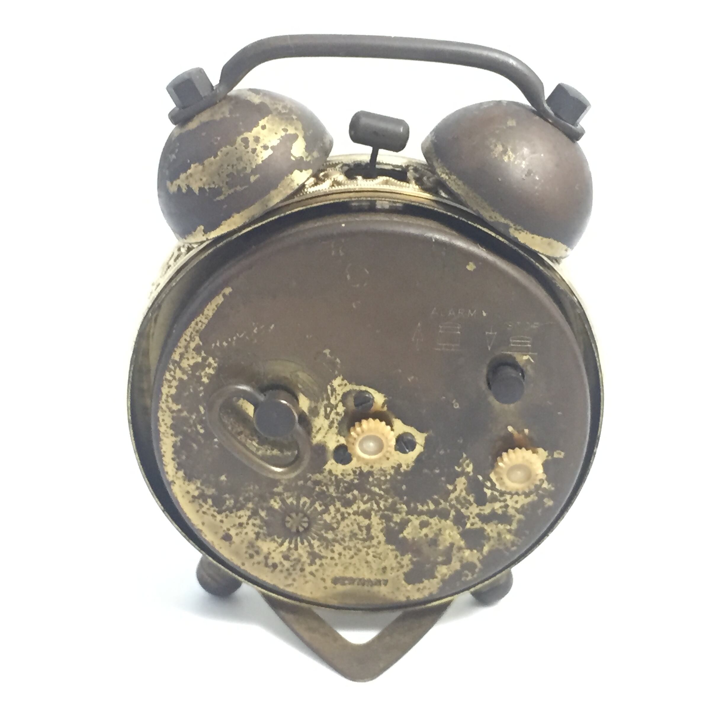 装飾頭丸形 舘本時計アンティーク - 掛時計/柱時計