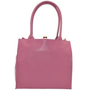 [JERI MARL] がま口 ハンドバッグ (パープル) ショルダー レディース 工房 手作り 日本製 エコパッケージ MX-0027-227