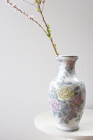 Big floral vase