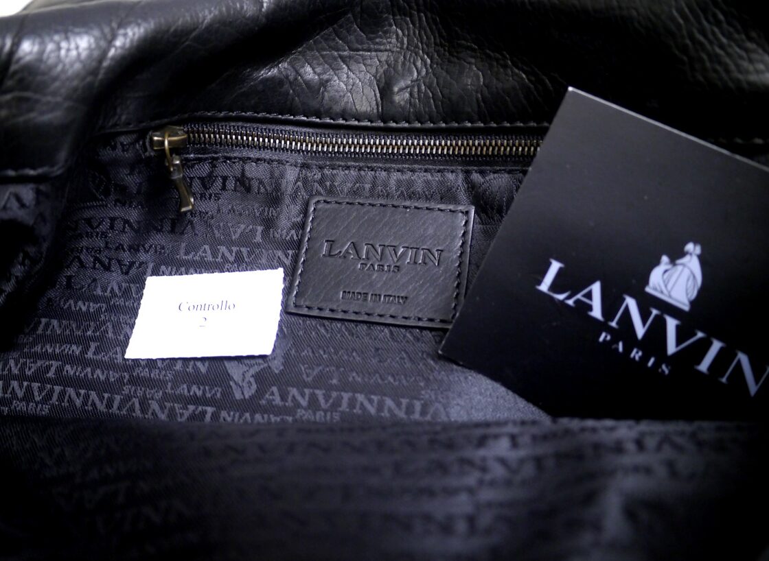 レア22万◇LANVIN PARIS ランバン AMALIA アマリア ダブルチェーン  