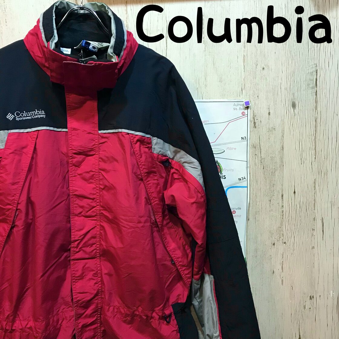Columbia コロンビア フリースライナー ナイロンジャケット L 古着 
