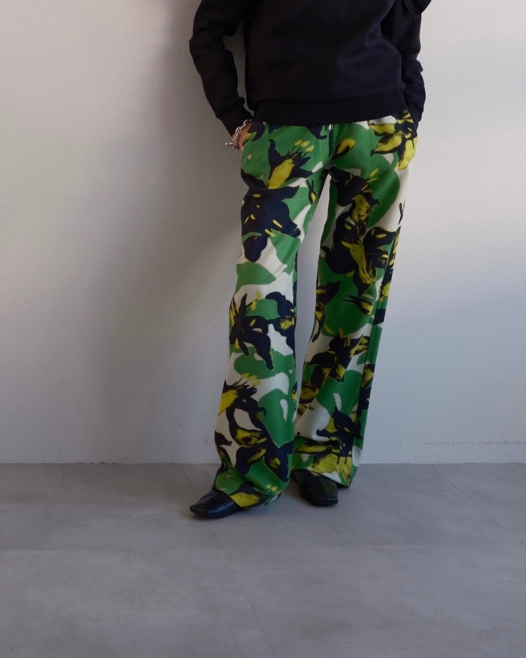 DRIES VAN NOTEN 抽象模様 スラックス 【公式通販】