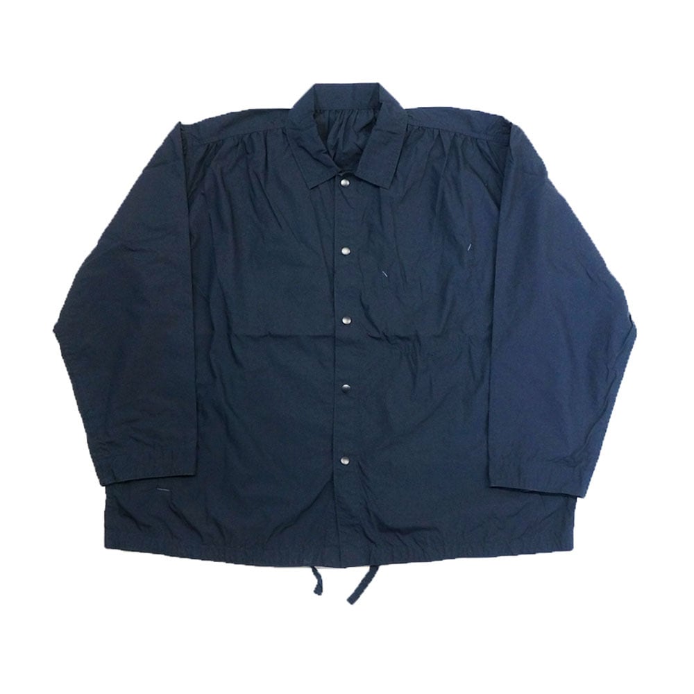 Porter Classic (ポータークラシック) POPLIN GATHERED JACKET -NAVY- ポプリンギャザードジャケット  -ネイビー- [PC-035-1839]