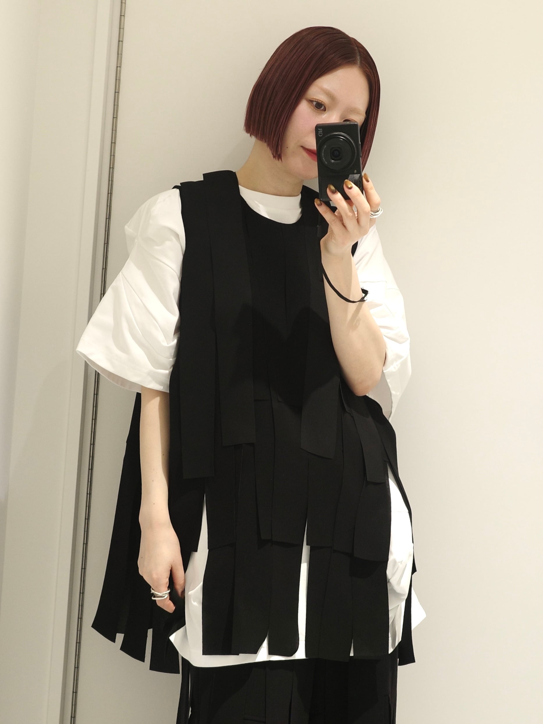 ENFOLD CAMISOLE PARTS ブラック　完売品 ENFOLD(エンフォルド)｜CAMISOLE PARTS/ブラック の通販｜ELLESHOP