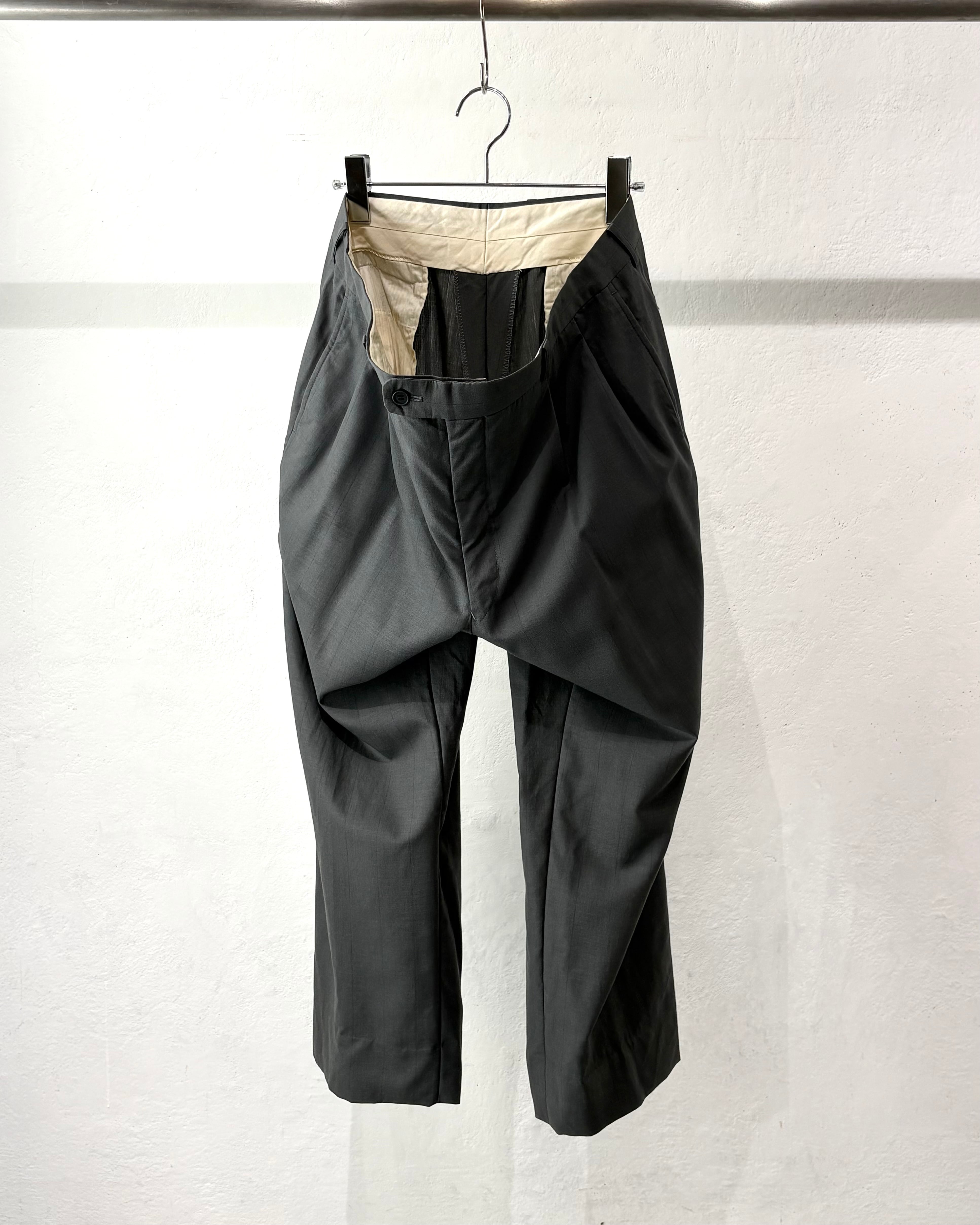 ~90s Christian Dior 2tac Cropped Wool Slacks