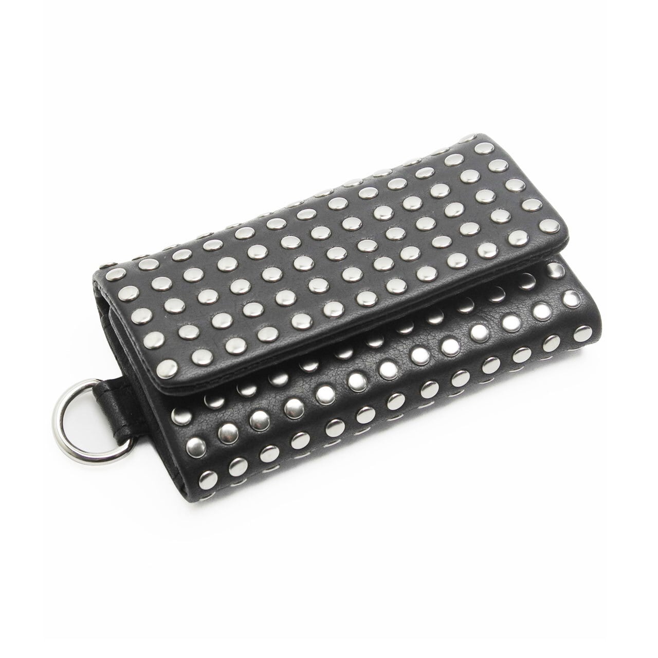 106AAO14 Leather key case 'all-studs' キーケース | Patrick Stephan