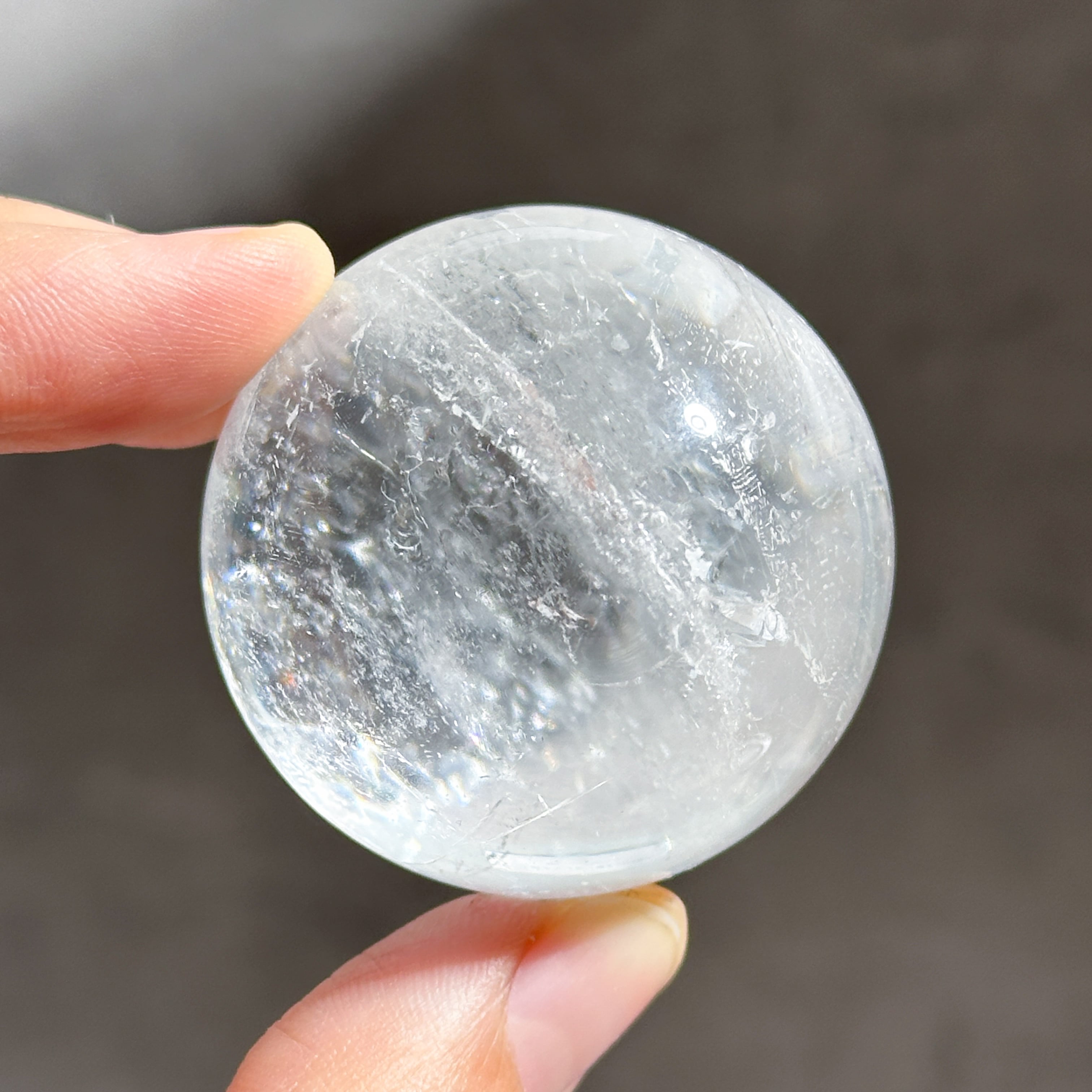 クリアクォーツ スフィア42◇ Clear Quartz ◇天然石・鉱物