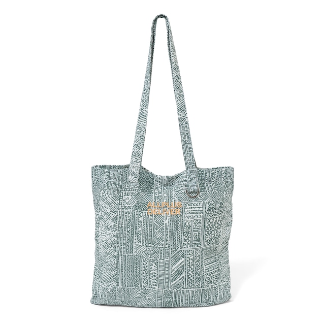 APD PATTERN LOGO TOTE BAG / GREEN