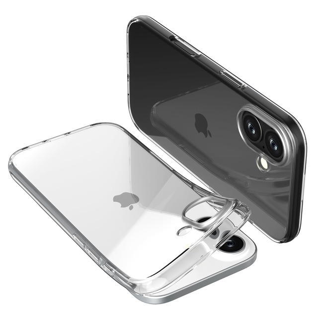 ONES iPhone 16 ケース 用 HD全透明【米軍MIL規格 耐衝撃 】黄変防止 HQ·TPU スマホケース 画面 · レンズ保護 滑り止め 薄型 超軽量 持ちやすい Qi充電 クリアカバー