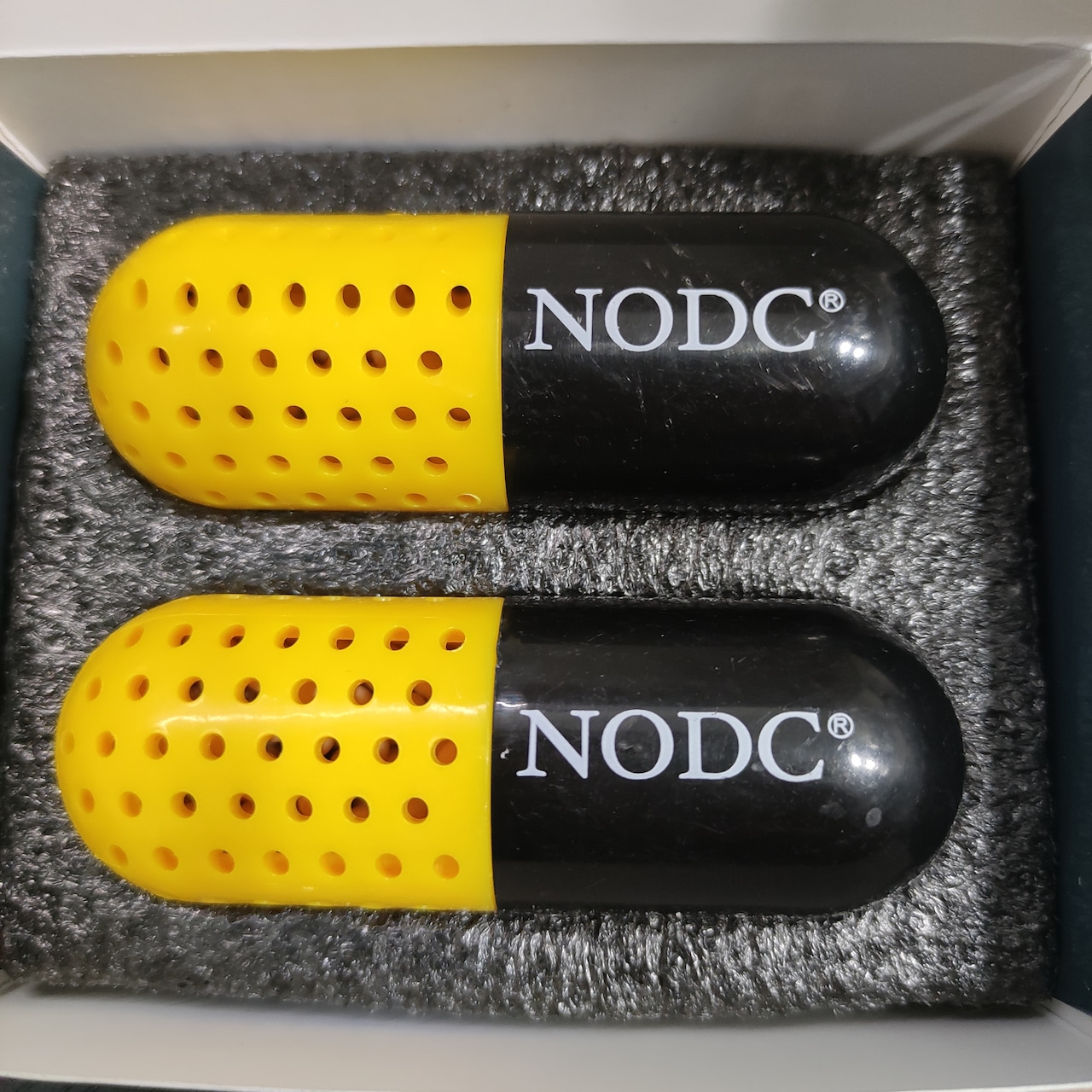 NODC® Deodorizing Capsule 防臭 防湿カプセル