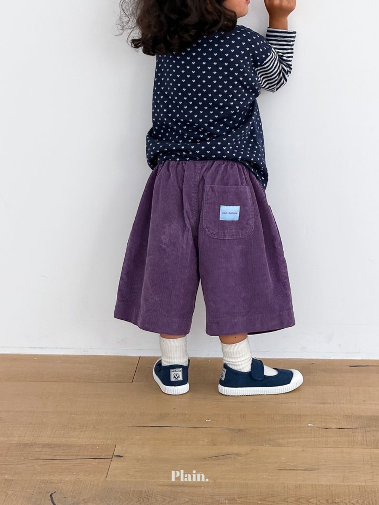 【取寄/韓国直送】Plain.ワンワンバミューダパンツ｜韓国子供服｜26/AT