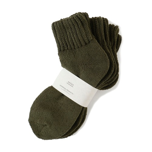 UNIVERSAL PRODUCTS. ”3P SOCKS（OLIVE）”