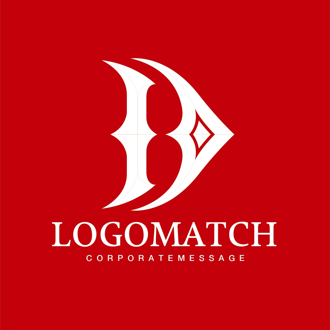 存在感を放つBのロゴ