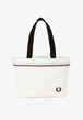 TWIN TIPPED SMALL TOTE BAG　WHITE