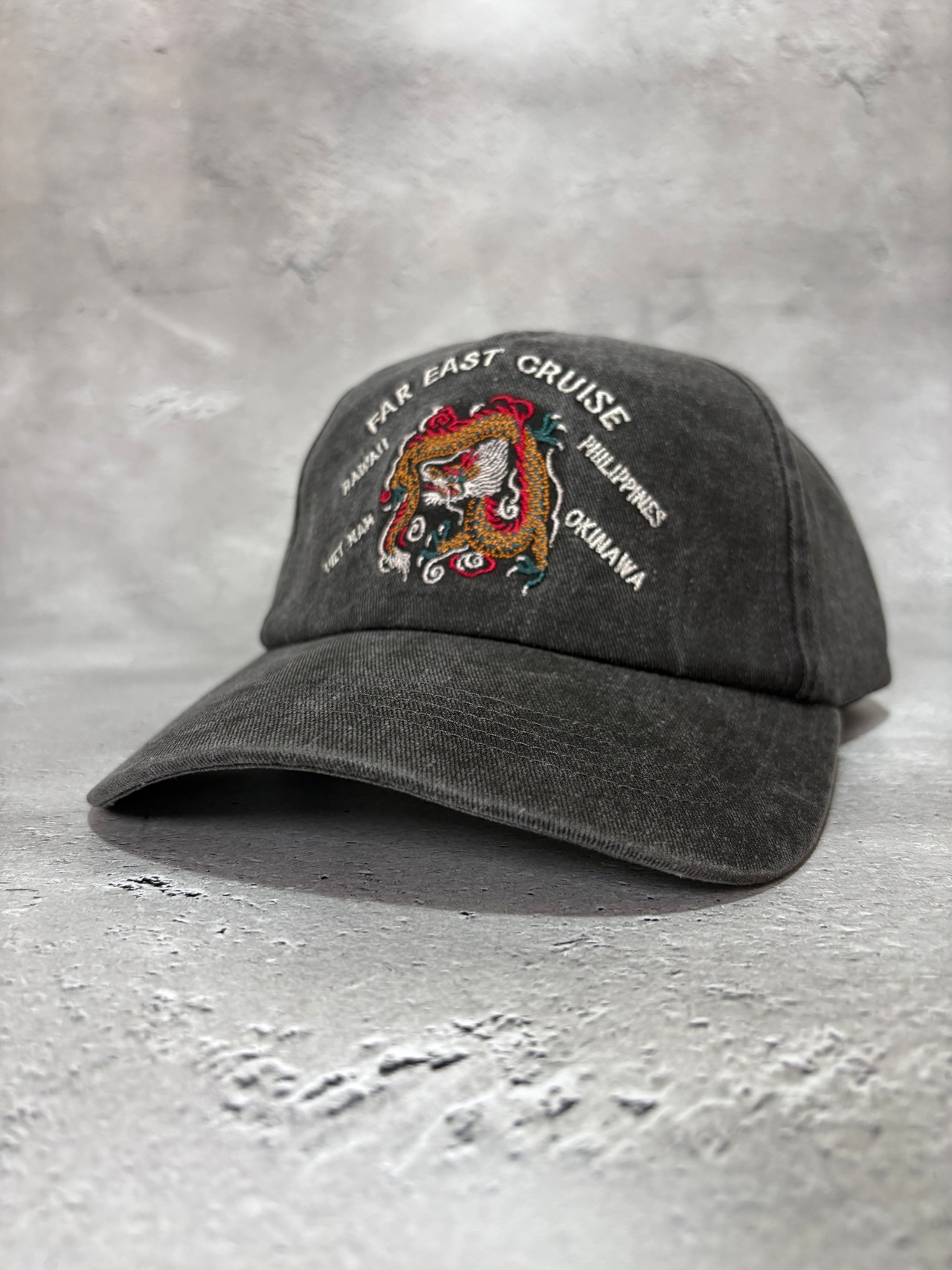 AVIREX / アヴィレックス SURPLUS DRAGONTOUR PIGMENT キャップ ブラック