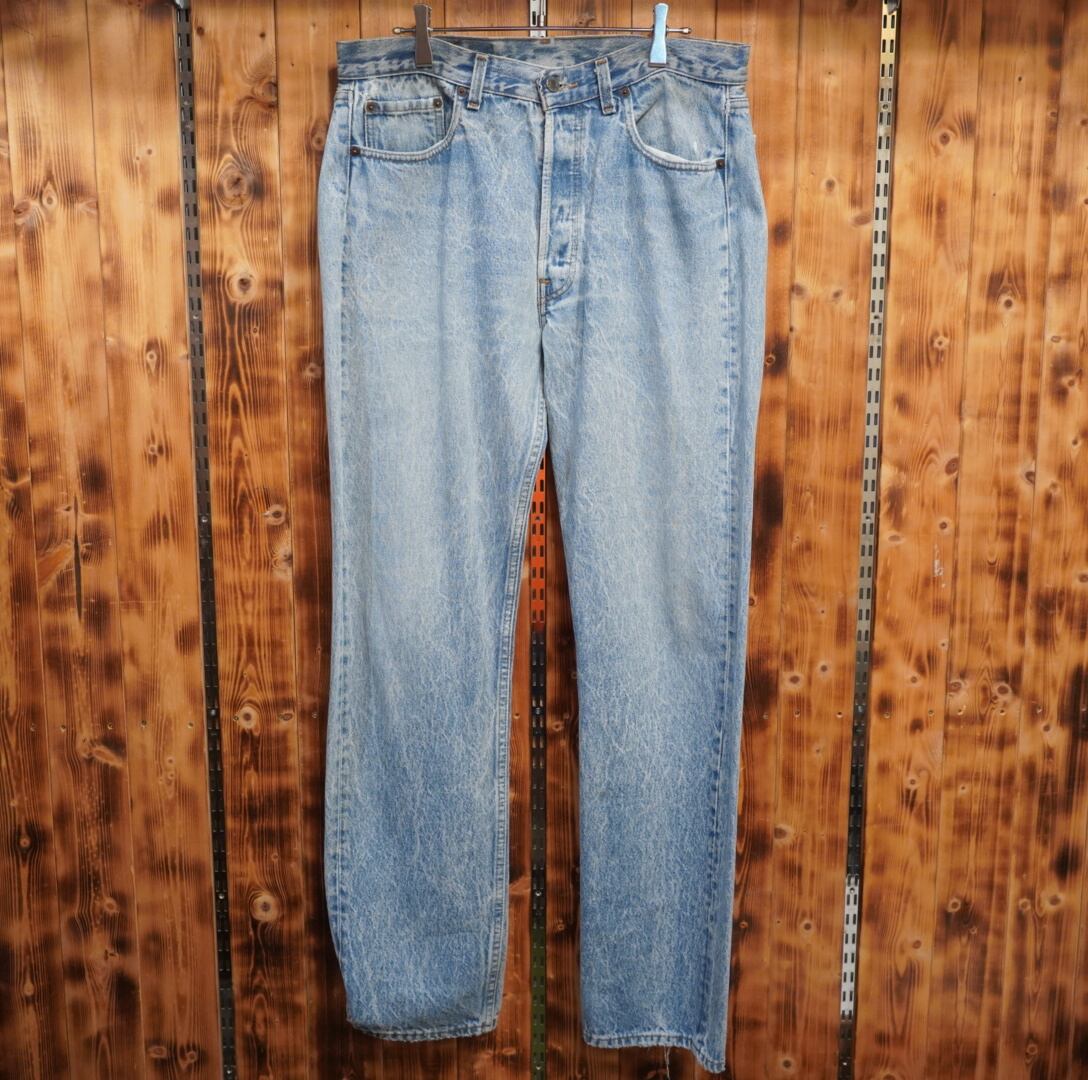 80s Levi's 501 ケミカルウォッシュ W34/88年 リーバイス デニム